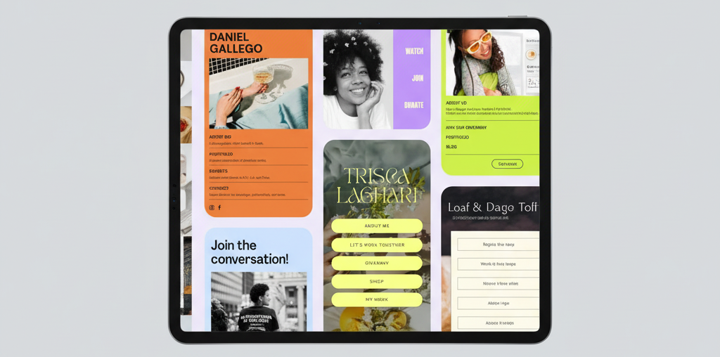 One Pager project preview